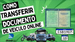 COMO FAZER TRANSFERÊNCIA DE VEICULO ONLINE Prt 1  RECIBO VERDE  PLACA CINZA [upl. by Ettenahs]