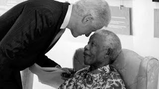 President Bill Clinton Learned about life from Mandela [upl. by Hadeehsar485]