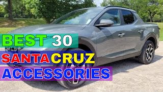 30 Easy Mods Upgrades Accessories For Hyundai SANTA CRUZ For Interior Exterior Trunk Safety Style [upl. by Engamrahc]