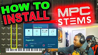 Getting Started with Akai MPC Stems Separation Update 214 [upl. by Liris965]