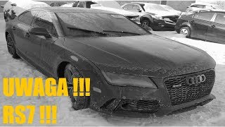 DemaskujemyGruza odc1 Ciekawe AUDI RS7 na copart  Czy to jest mina [upl. by Osanna]