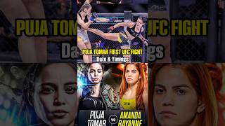 Don’t Miss First FEMALE UFC Fighter  Puja Tomar’s UFC Fight🔥 [upl. by Denton750]