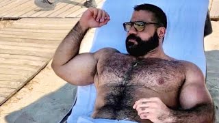 A Spainsh Huge Big Man Fitness  Shirtless [upl. by Ahsimaj]