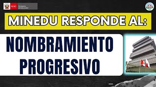 𝗠𝗜𝗡𝗘𝗗𝗨 𝗥𝗘𝗦𝗣𝗢𝗡𝗗𝗘 𝗦𝗢𝗕𝗥𝗘 𝗘𝗟 𝗡𝗢𝗠𝗕𝗥𝗔𝗠𝗜𝗘𝗡𝗧𝗢 𝗣𝗥𝗢𝗚𝗥𝗘𝗦𝗜𝗩𝗢 𝗬 𝗟𝗔𝗦 𝗣𝗟𝗔𝗭𝗔𝗦 [upl. by Entruoc]