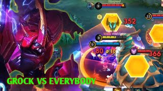 GROCK S34 GAMEPLAY BY Walidaini mlbb mlbbindonesia [upl. by Haleehs]