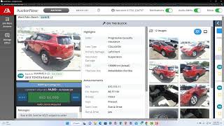 IAAI Auto Auction Live Bidding and Prices [upl. by Enialedam178]