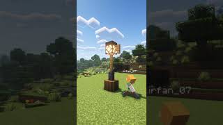 Minecraft Street Light Designs shorts minecraft [upl. by Eileen]