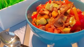 Эффектный салат quotРадужныйquot на праздничный стол Вкусный и яркий салат за 10 минут [upl. by Amled52]