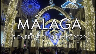 Cabalgata de los Reyes Magos  Málaga 2022  Experience Malagas spectacular Three Kings Parade [upl. by Nyvlem]