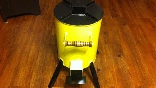 How to build a rocket stove start to finish [upl. by Werna]