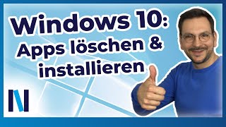 Windows 10 Apps löschen und installieren – wir zeigen Dir wie es geht [upl. by Genia]