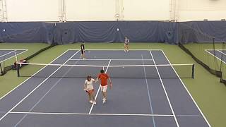 2013 USTA Mix Open Doubles Indoor National [upl. by Annahahs65]