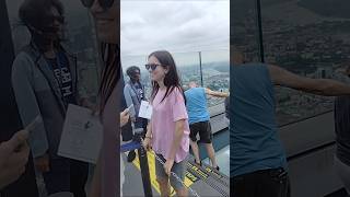 Mahanakhon Skywalk is Thailands [upl. by Agni]