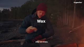 Instruktionsfilm ShoeCare Leather Wax tillverkad av svenska OrganoTex – svensk undertext [upl. by Alimrahs149]