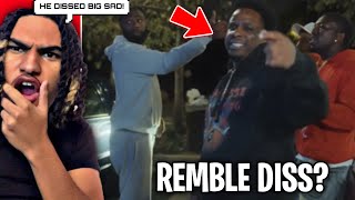 K7TheFinesser  Not Like LA Remble Diss Official Music Video REACTION [upl. by Ynttirb]