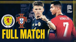 FULL MATCH  Scotland v Portugal  2024 UEFA Nations League  Scotland National Team [upl. by Nnylhtak]