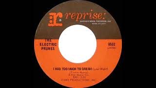 1967 HITS ARCHIVE I Had Too Much To Dream Last Night  Electric Prunes mono [upl. by Graces]