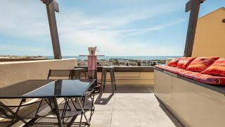 Luxury duplex naturiste sea view Cap dAgde France [upl. by Ronnica]