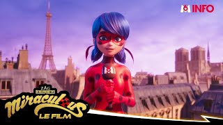 Ladybug sur M6  🐞 Miraculous le film  Interview 🐾  Le 1945 sur M6 [upl. by Coffin197]