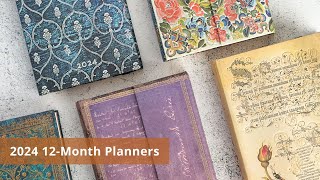 Paperblanks 2024 12Month Planners [upl. by Karwan]