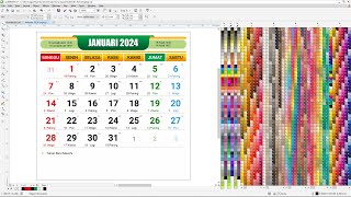 Kalender Jawa Januari 2024 Versi Lengkap [upl. by Odnomar73]