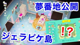 【あつ森】ジェラピケの島行ったら驚きの連続だった😲！＆夢番地公開したよ【あつまれどうぶつの森】 [upl. by Georgie]