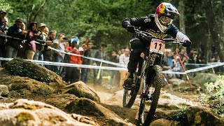 Downhill MTB Racing Highlights from Lourdes  UCI Mountain Bike World Cup 2017 [upl. by Arded]