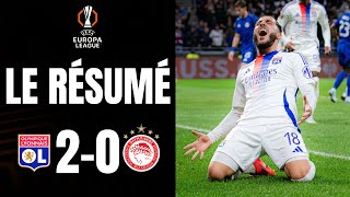 Lyon  Olympiakos 20 Le Résumé  Ligue Europa  20242025 [upl. by Victory]