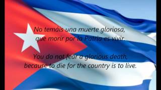 Cuban National Anthem  quotLa Bayamesaquot ESEN [upl. by Oilasor]