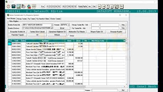 Datasoft Banka Ekstresinden Fiş Oluşturma [upl. by Marquardt]