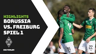 Testspiel gegen den SC Freiburg  Highlights Spiel 1 [upl. by Winnick]