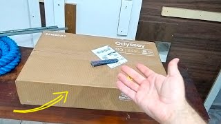 UNBOXING MONITOR SAMSUNG ODYSSEY G30 24quot 144Hz 1ms [upl. by Arnie248]