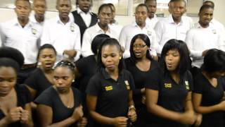 University of Fort Hare choirs perform at their concert on East London campus [upl. by Tennies793]