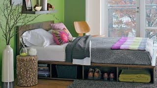 DIY Platform Bed with Storage [upl. by Aloap274]