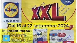 Volantino Lidl dal 16 al 22 settembre 2024 in anteprima con Parkside [upl. by Forester191]