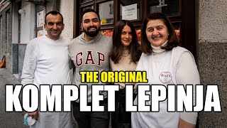 Komplet Lepinja  Traditional Serbian Food in Uzice Serbia [upl. by Gosselin]