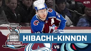 Nathan MacKinnon transcends as Colorado Avalanche defeat Seattle Kraken  DNVR Avalanche Postgame [upl. by Arlon825]