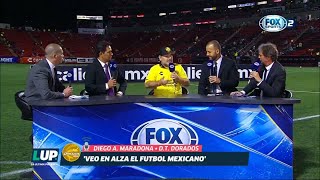 ¡Maradona fue dirísimo con la realidad del futbol mexicano [upl. by Halilad]