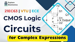 CMOS circuit for Complex Expressions [upl. by Suicul]