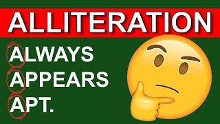 🤔 Learn English Words  ALLITERATION  Meaning Vocabulary Lesson with Pictures and Examples [upl. by Yrocal982]