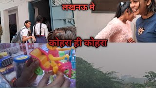 lucknow me kohra hi kohra ll youtuber riya Singh 1234 [upl. by Dahraf389]