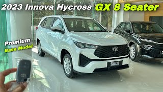 Innova Hycross GX 8 Seater 2023 Onroad price amp Features ❤️ Innova Hycross Base Model [upl. by Belier]