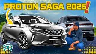 CONFIRM INI GAMBARAN AWAL PROTON SAGA GENERASI KE4 [upl. by Ahsatel]