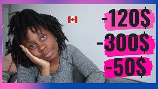 TON SALAIRE NET AU CANADA 🤧😓😭 [upl. by Afton599]