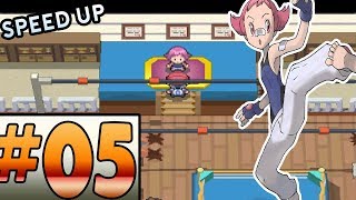 Pokemon Platinum Walkthrough Part 5  Veilstone City amp Gym Leader Maylene SPEED UP [upl. by Isadore617]