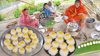 এই শীতে প্রথমবার কদম পিঠা বানালো মাখেতে যা হয়েছে কি বলবো দারুন 😀bengali pitha recipe [upl. by Lil]