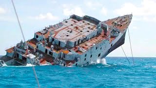 15 Sinking Ships Caught On Camera [upl. by Blount]