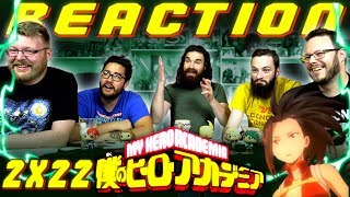 My Hero Academia English Dub 2x22 REACTION quotYaoyorozu Risingquot [upl. by Aihsyla927]