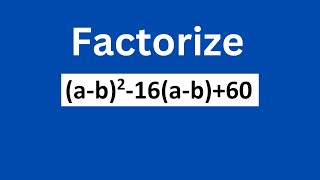 Factorize ab216ab60 [upl. by Esahc]