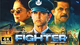 Fighter Full Movie 2024  Hrithik Roshan Deepika Padukone Anil Kapoor  Review [upl. by Mountfort]